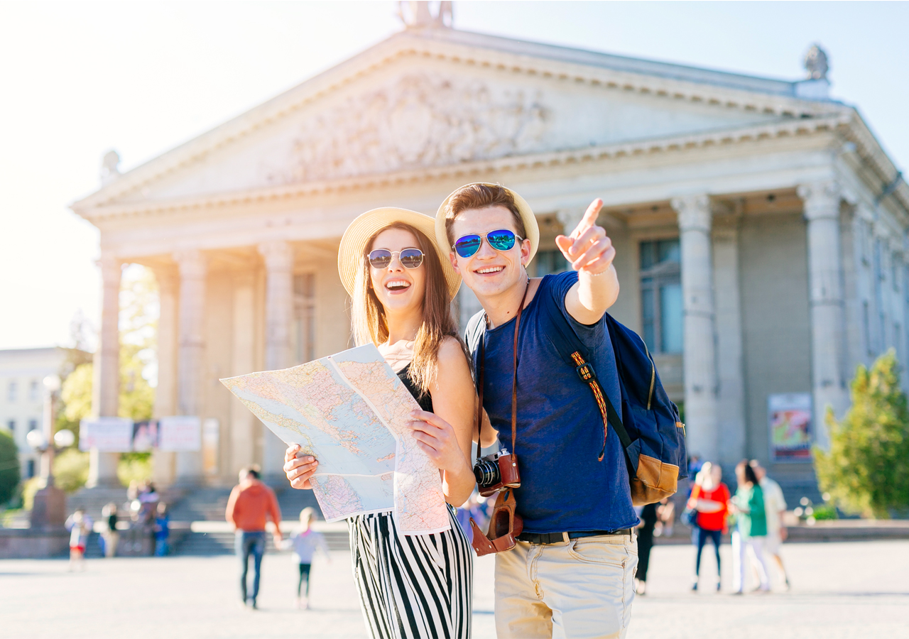 Bike racers are exploring the whole world