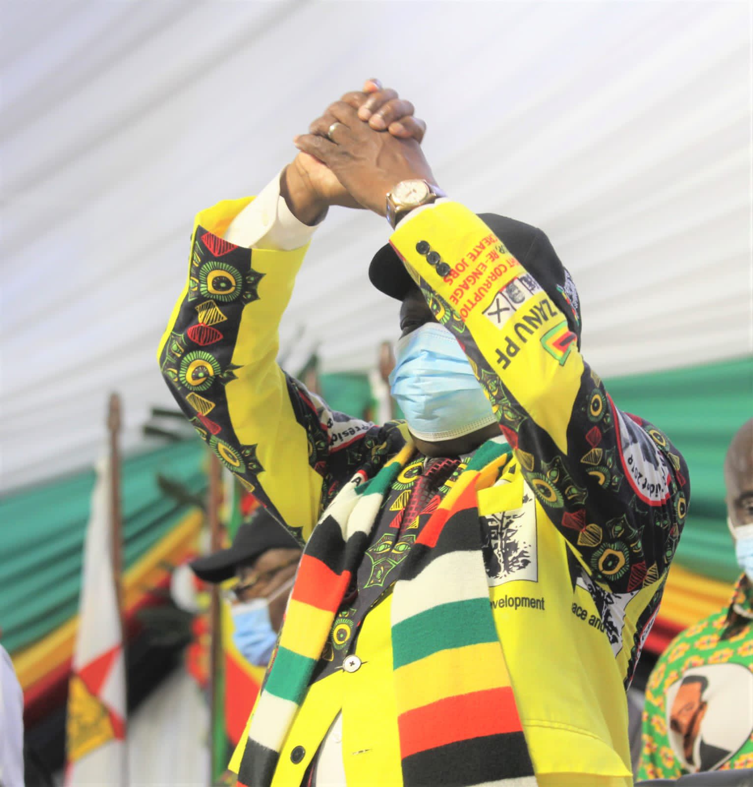 President Mnangagwa urges peace ahead of elections