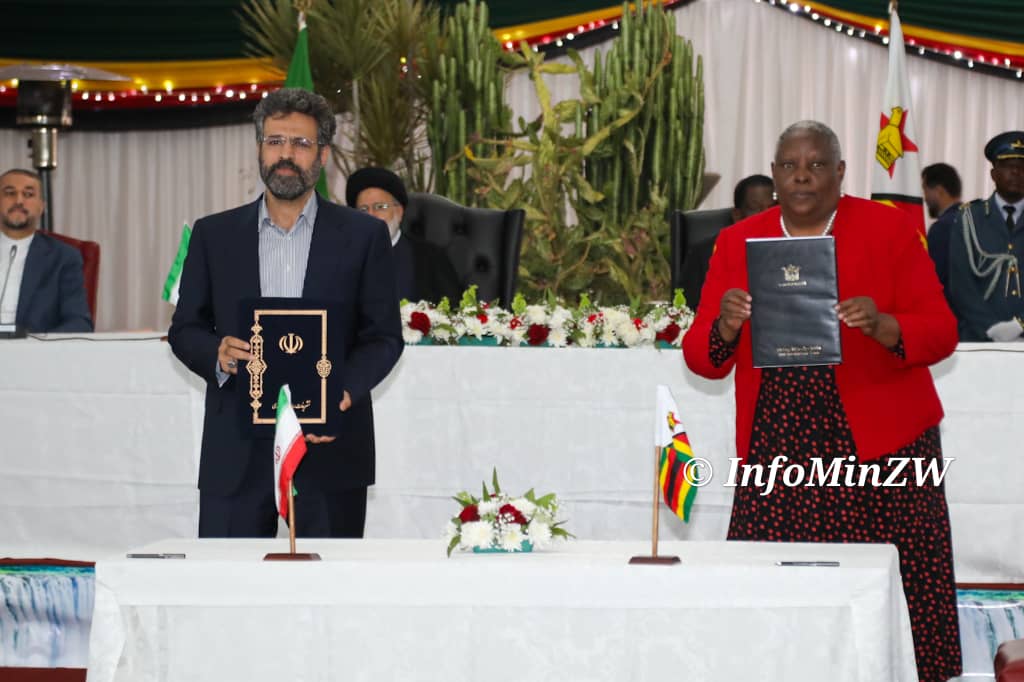Zimbabwe, Iran sign 12 co-operation deals