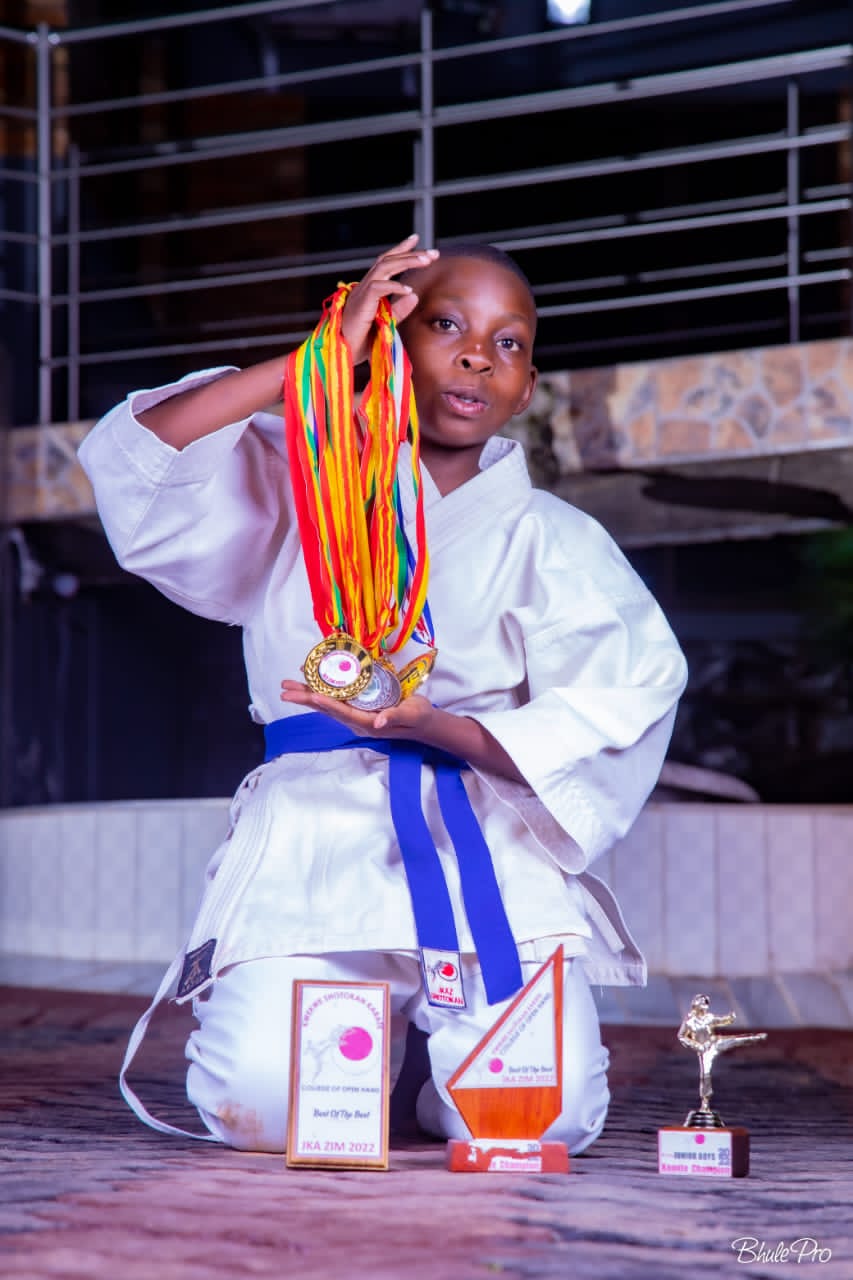 Camelot student scoops three karate medals