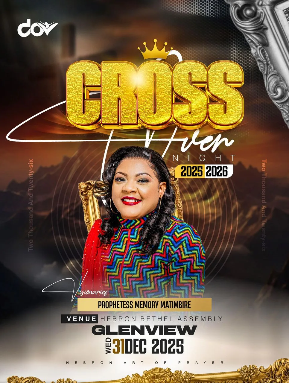 DOV Crossover Prayer Event, set for tonight: Massive multitude to attend