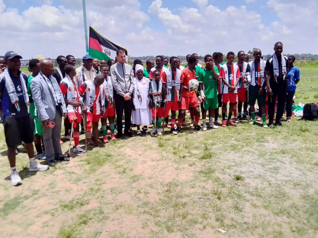 Palestine marks solidarity day with amputees soccer match
